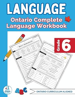 Grade 6 Ontario Language Workbook