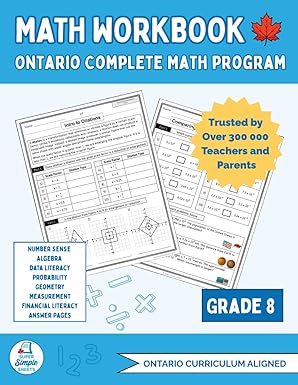 Ontario Grade 8 Math Workbook