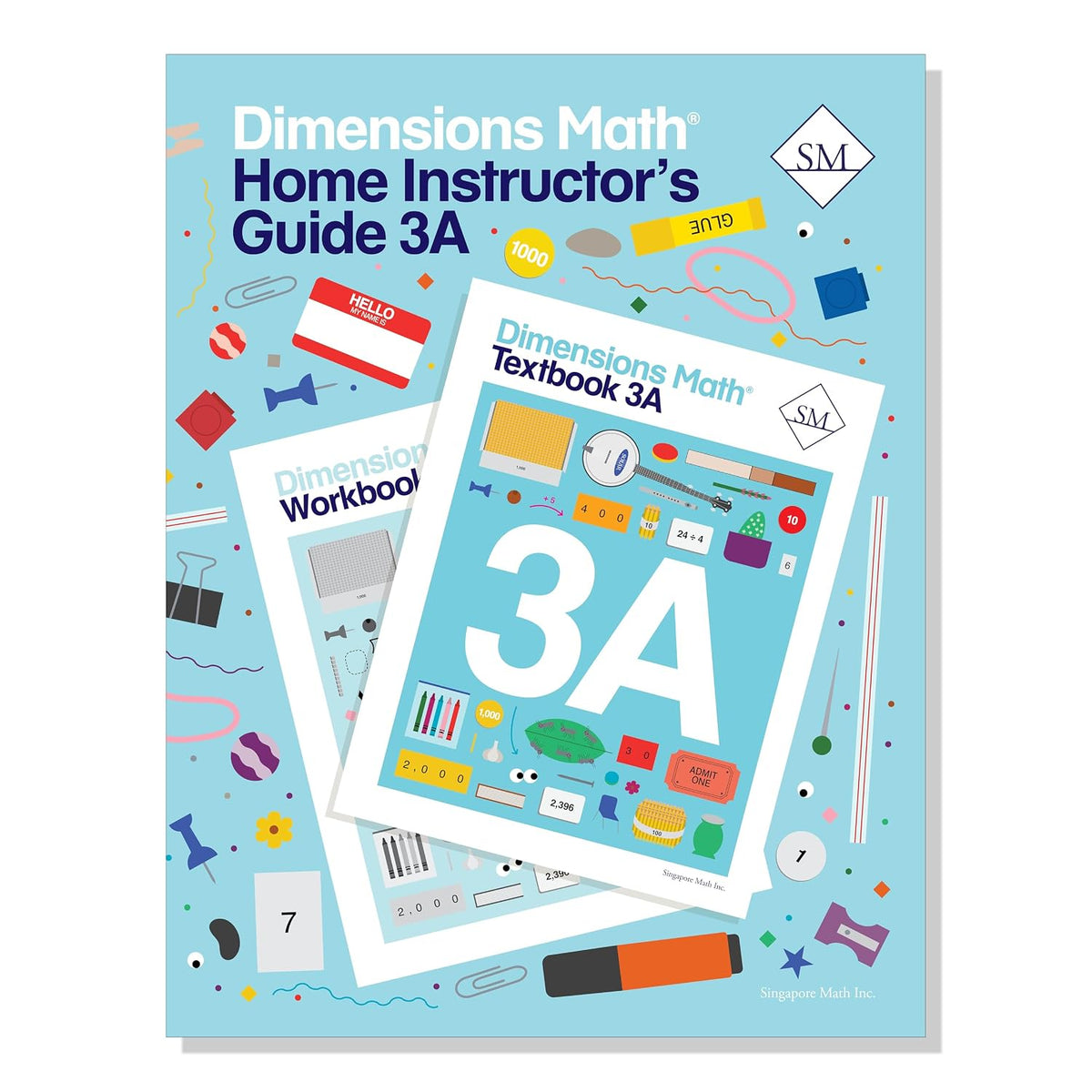 Dimensions Math Home Instructor's Guide 3A