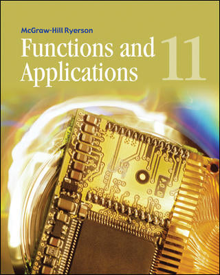 McGraw-Hill Ryerson Functions and Applications 11