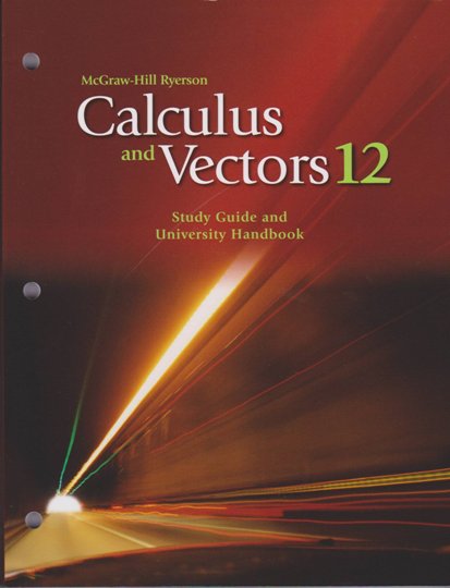 Calculus and Vectors 12