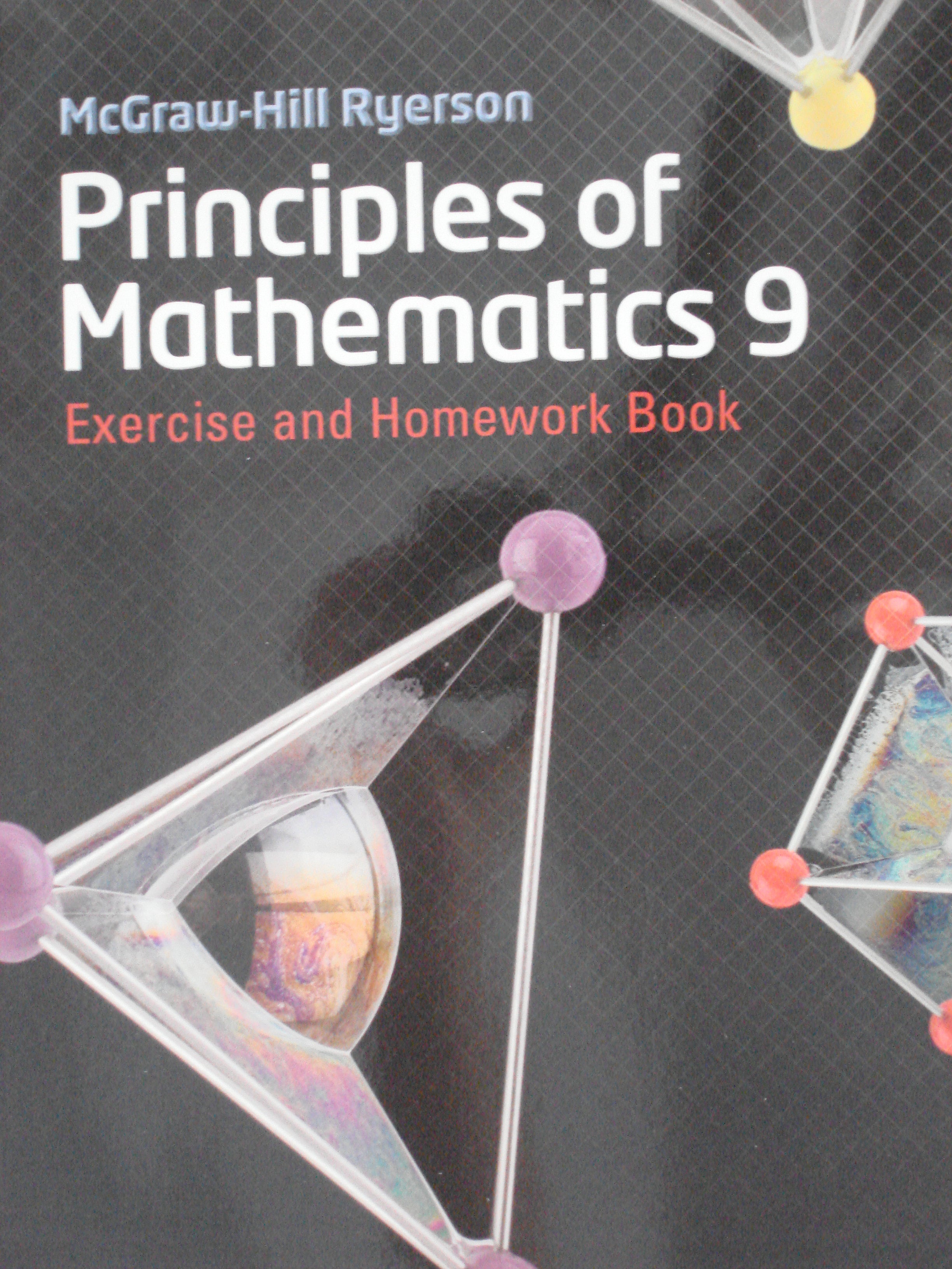 McGraw-Hill Ryerson Principles of Mathematics 9 Exercise and Homework Book