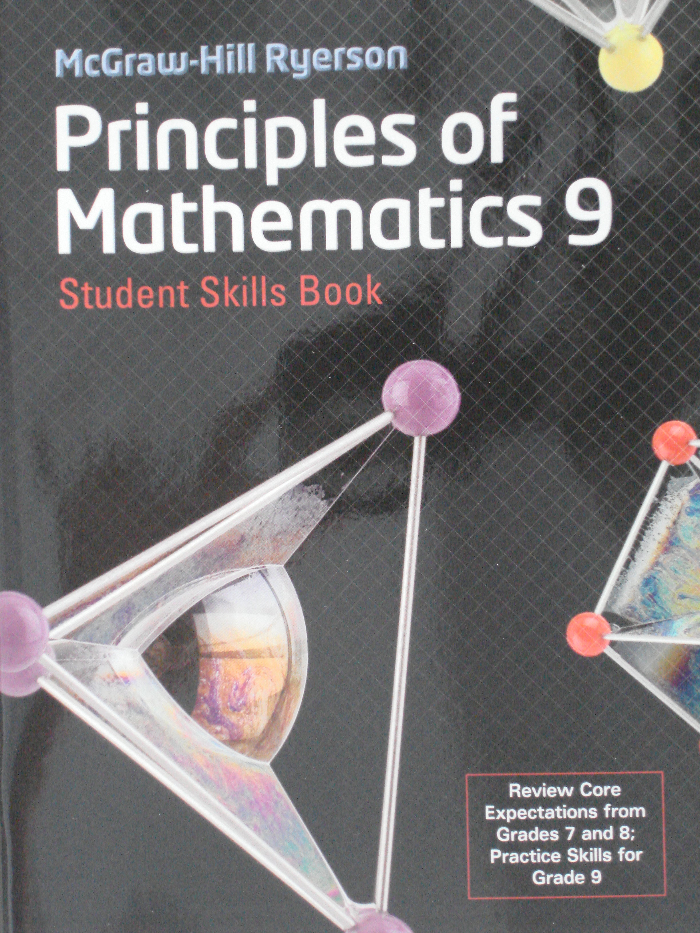 McGraw-Hill Ryerson Principles of Mathematics 9 Student Skills Book