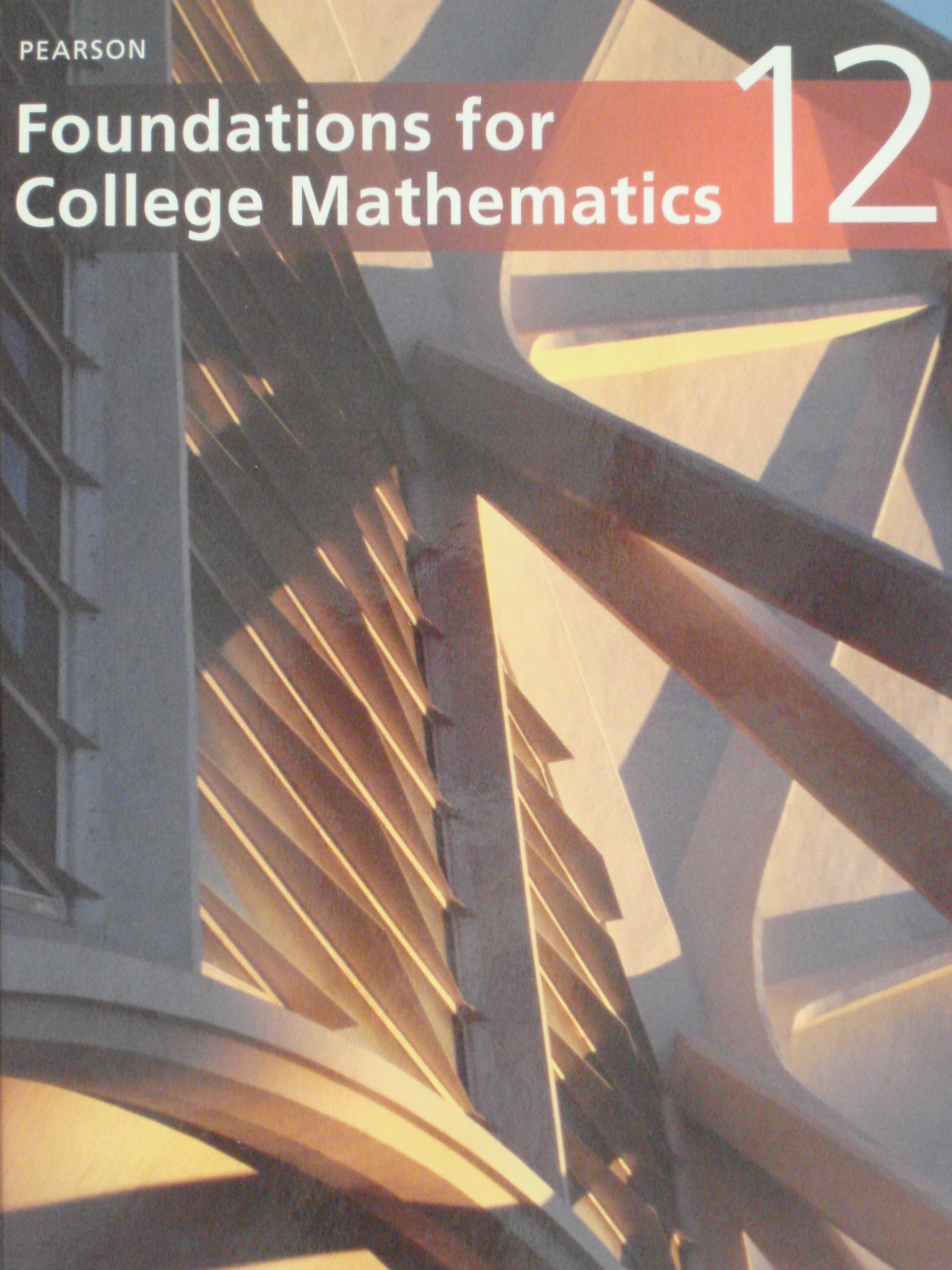 Foundations for College Mathematics 12