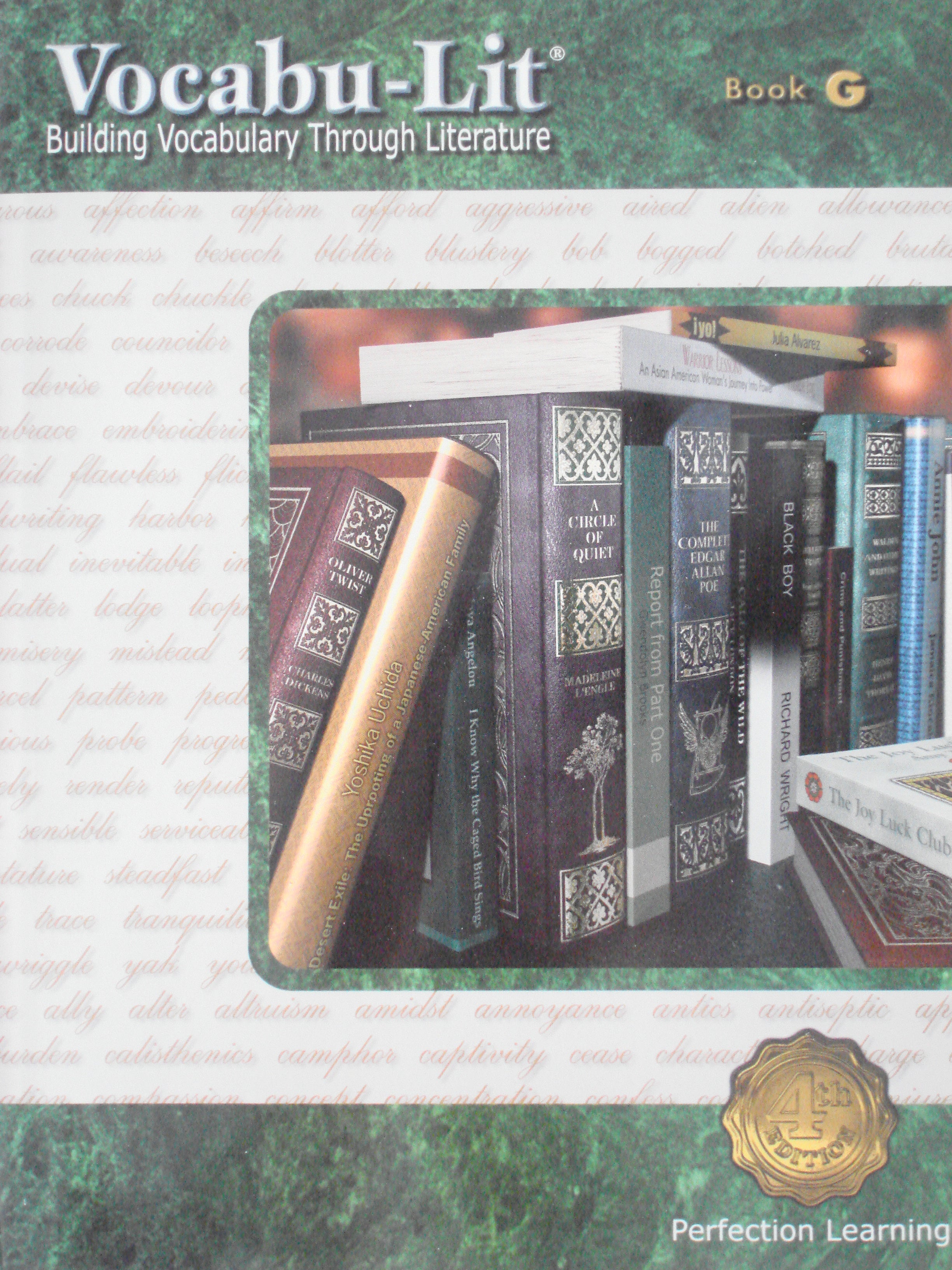 Vocabu-Lit Book G