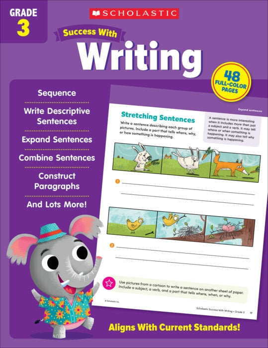 Scholastic Success with Writing Grade 3