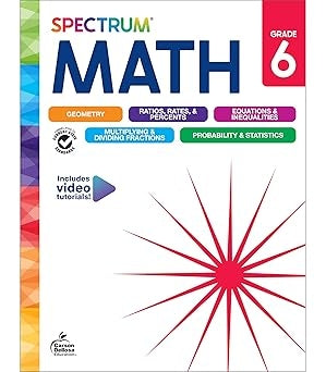 Spectrum Math, Grade 6