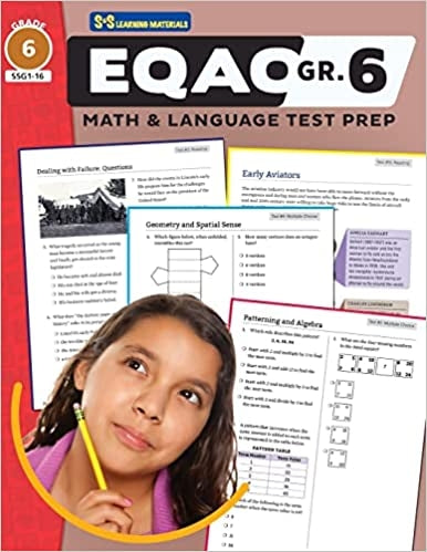 EQAO Grade 6 Math & Language Test Prep Guide