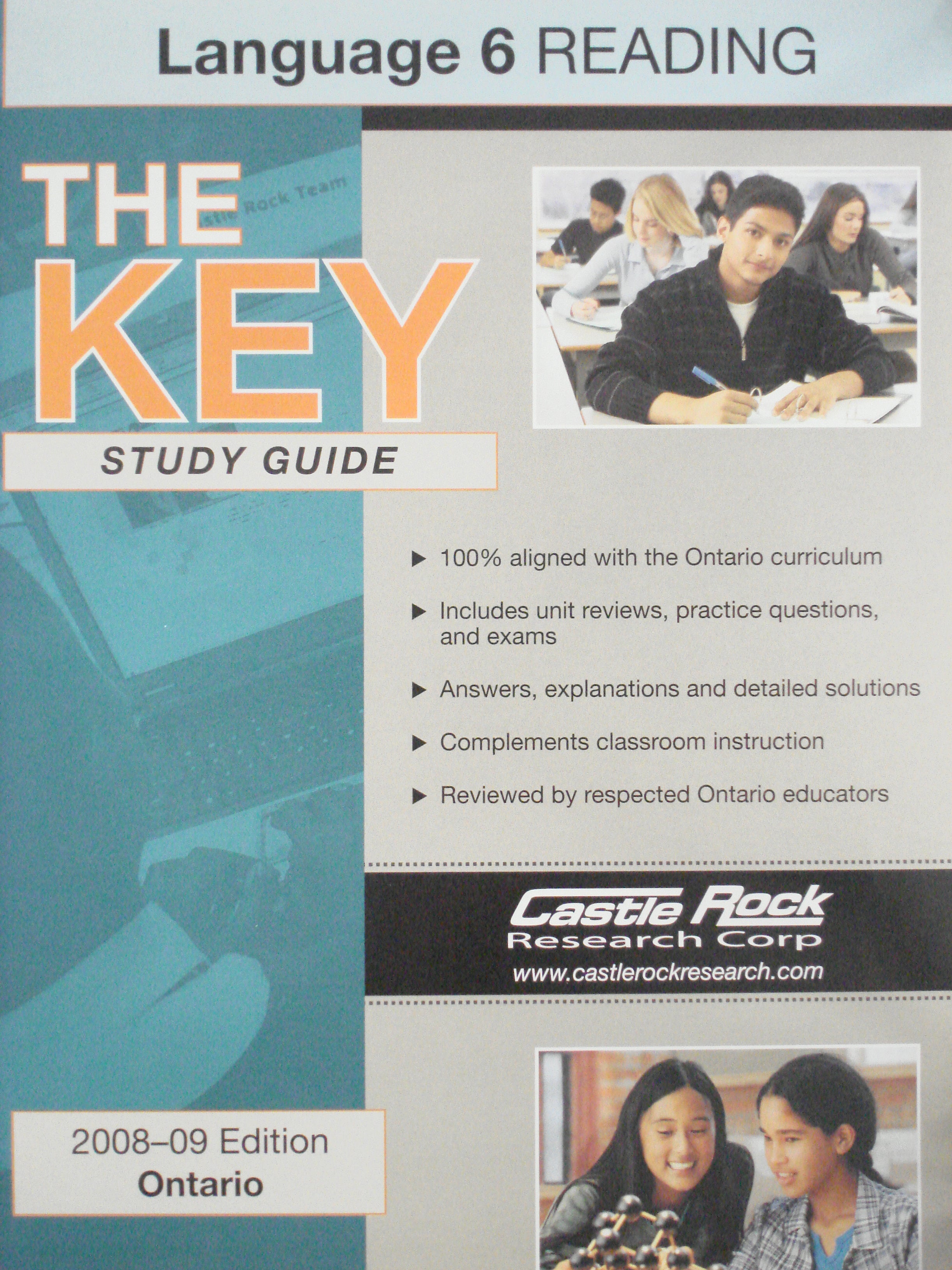 Solaro Study Guide Language 6 Key