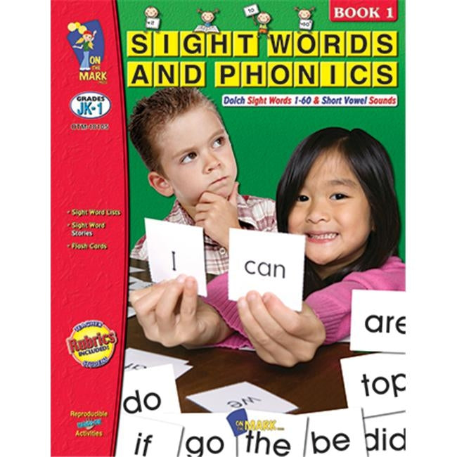Sight Words and Phonics Book 1 (JK - Grade 1)