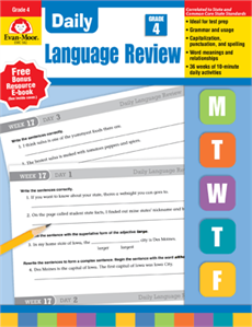 Daily Language Review, Grade 4