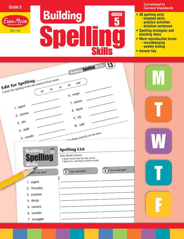 Building Spelling Skills, Grade 5