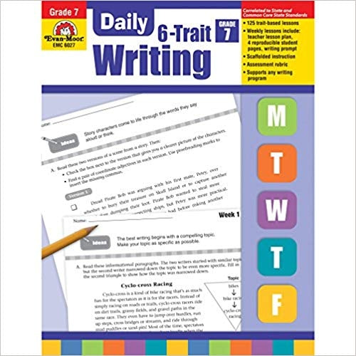 Daily 6-Trait Writing, Grade 7