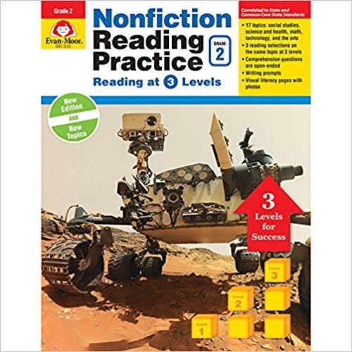 Nonfiction Reading Practice, Grade 2
