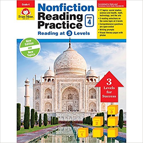Nonfiction Reading Practice, Grade 4