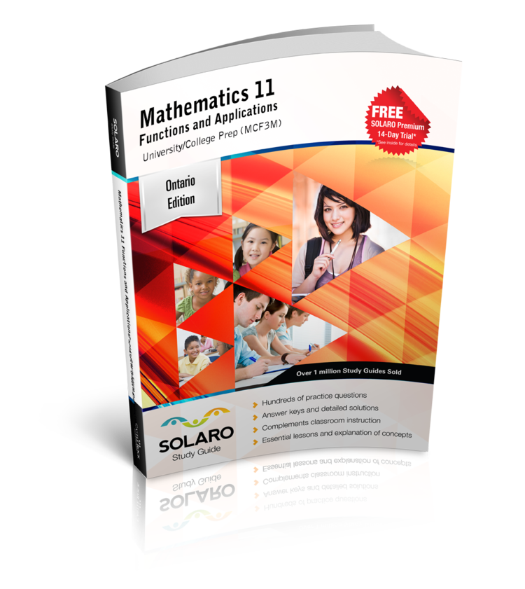 Solaro Study Guide Mathematics 11 Functions and Applications