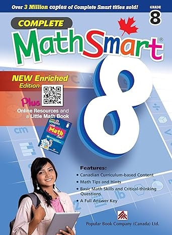 Complete MathSmart for Grade 8