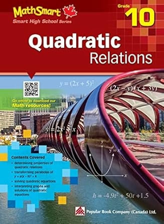 MathSmart Grade 10 – Quadratic Relations