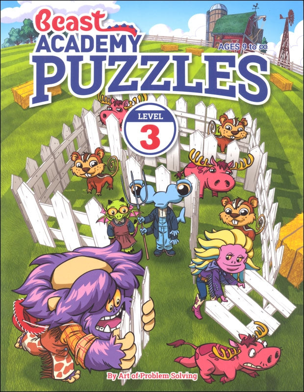 Beast Academy Puzzles Level 3