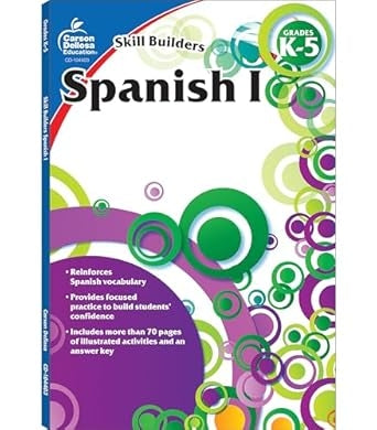Spanish I, Grades K - 5 (Skill Builders), Grades K - 5