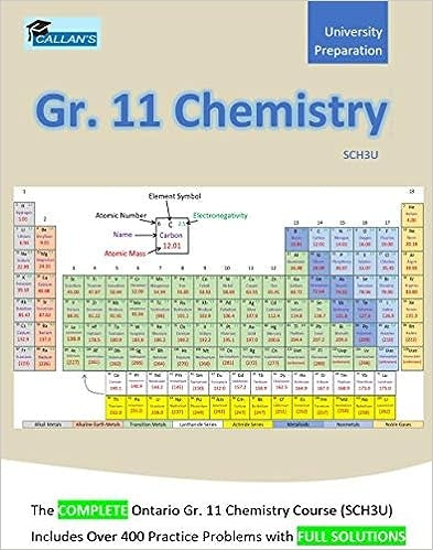 Callan's Gr. 11 Chemistry Ontario (SCH3U) Workbook