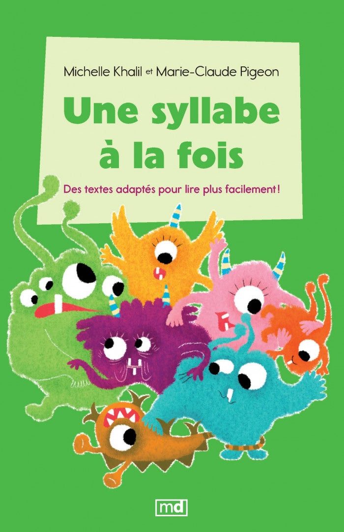 Une syllabe à la fois - Coffret série verte
