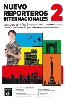 Nuevo Reporteros Internacionales 2 (12-Month Student Bundle / Printed Student's Book and Online Workbook at Campus Difusión)