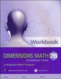 Dimensions Math 7b Common Core Workbook
