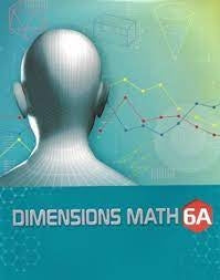 Dimensions Math Textbook 6A