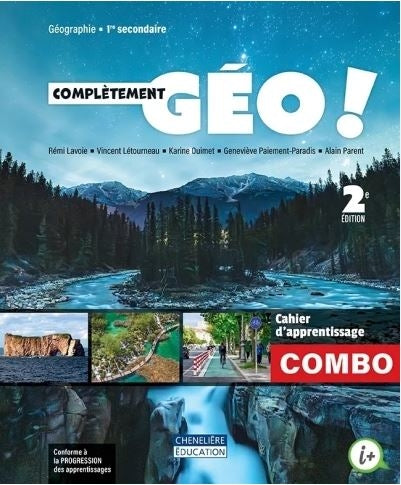 Complètement GÉO, 2e édition - 1re secondaire
