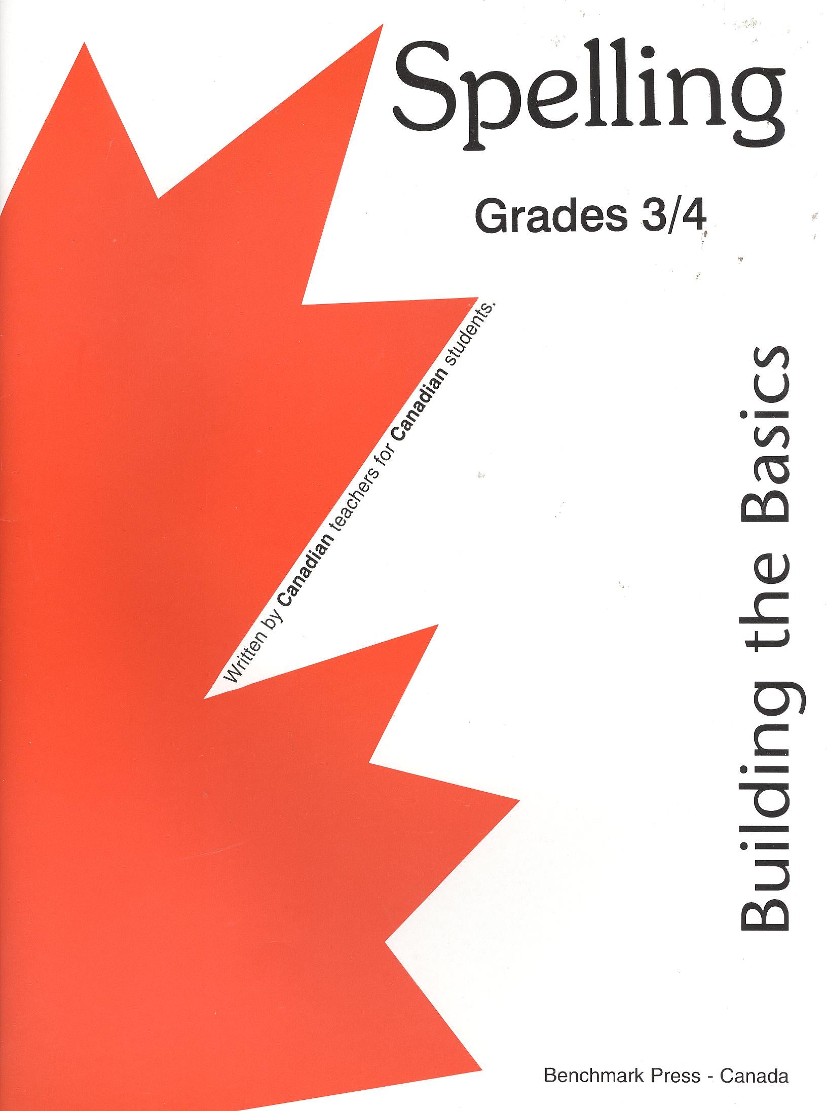 Spelling Grades 3-4