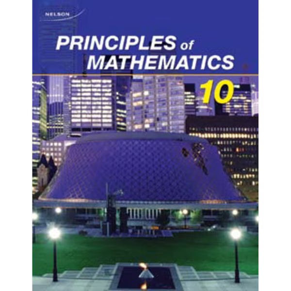 Nelson Principles of Mathematics 10 (12 Month Online Subscription) - Non-Returnable