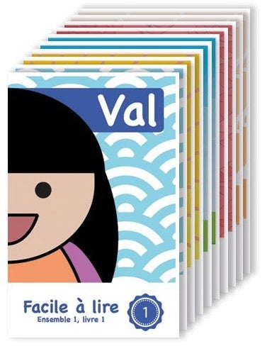 Facile a lire - Ensemble 1 - Books 1-10