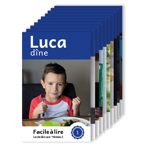 Facile a Lire - La vie de Luca - Niveau 1