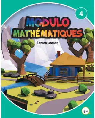 Modulo Mathématiques - 4e année Manuel de l'élève imprimé (ensemble de 3 modules A-B-C)