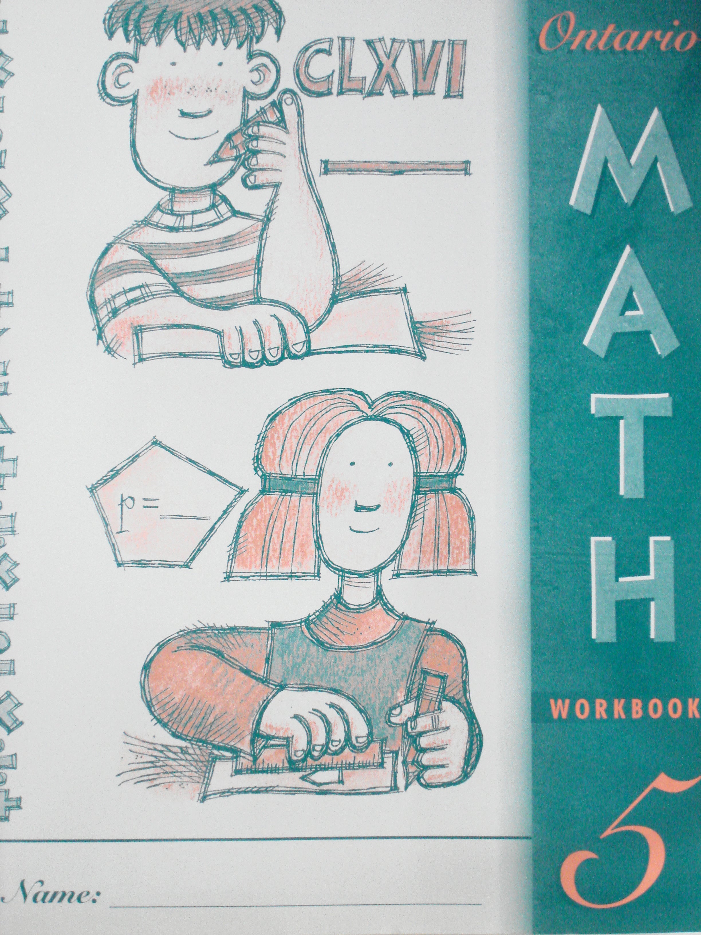Ontario Math Workbook 5