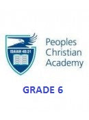 Peoples Christian Academy Grade 6