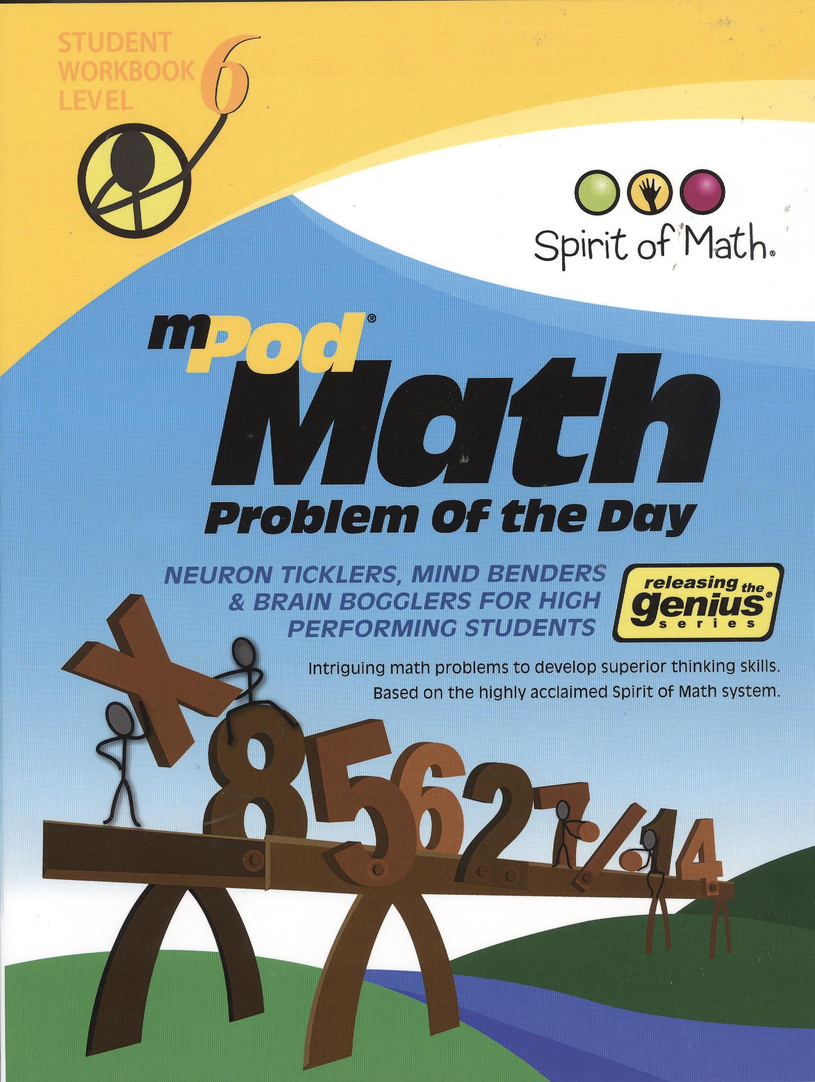 Spirit of Math mPod Math Student Workbook Level 6