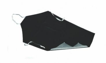 Black Rubberized Apron - Large (91X116cm)