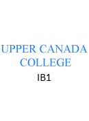 Upper Canada College IB1