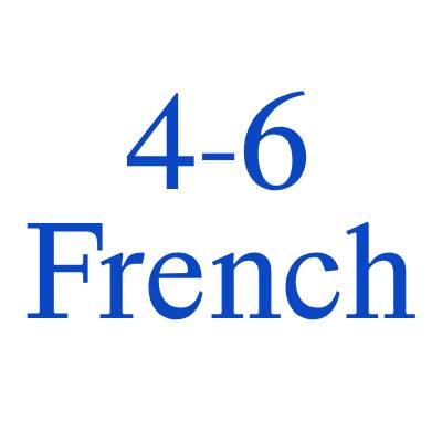4-6 French