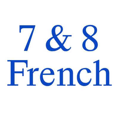 7 & 8 French