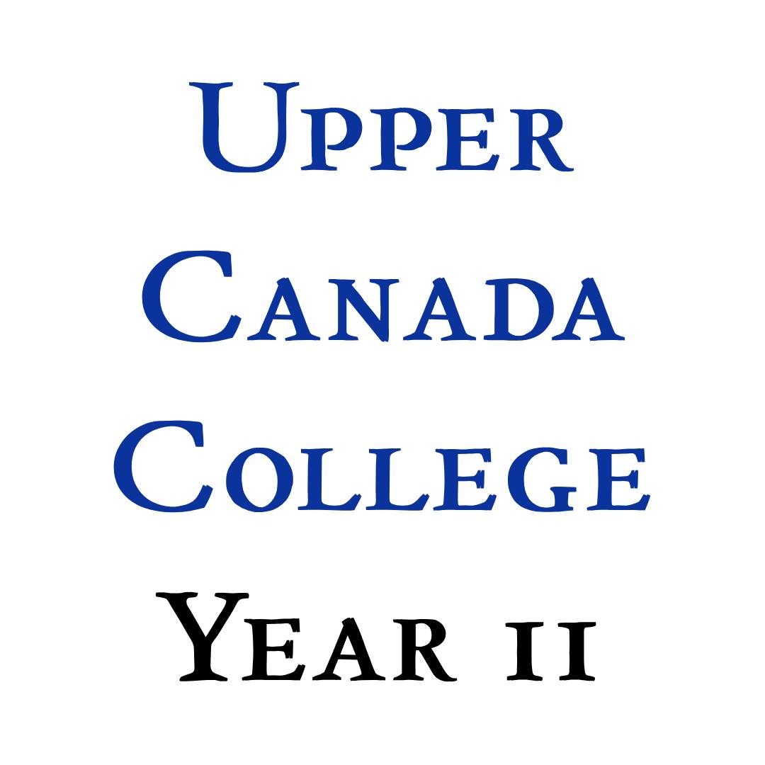 Upper Canada College Year 11