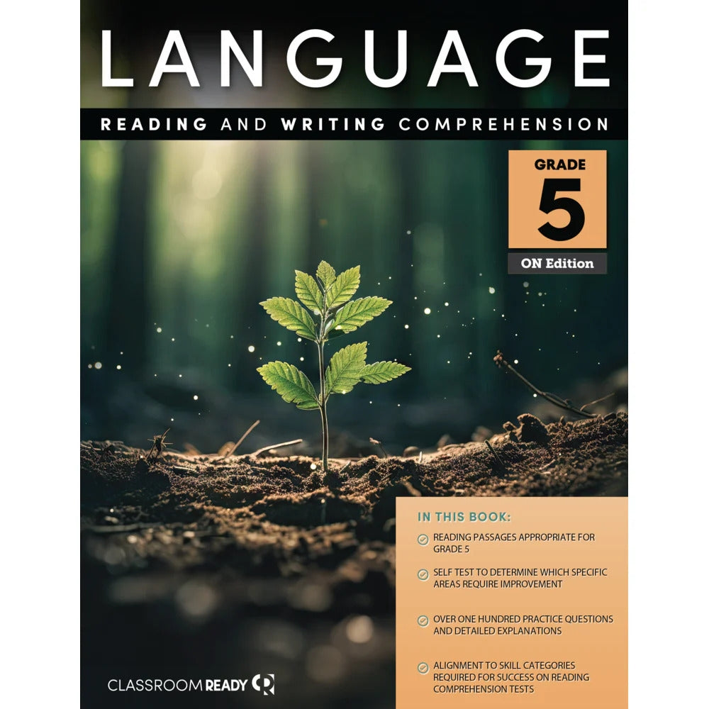 Language Grade 5 - Ontario Edition: Reading and Writing Comprehension
