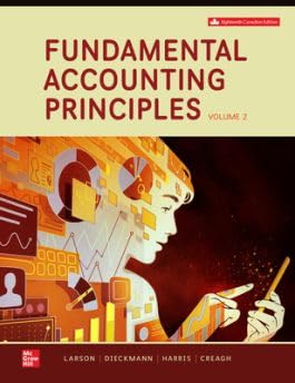 Fundamental Accounting Principles Volume 2 18th Edition