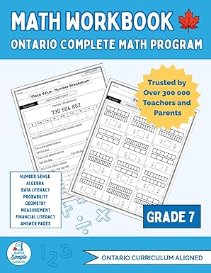 Ontario Grade 7 Math Workbook