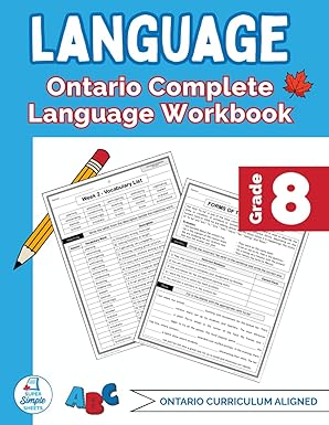 Grade 8 Ontario Language Workbook