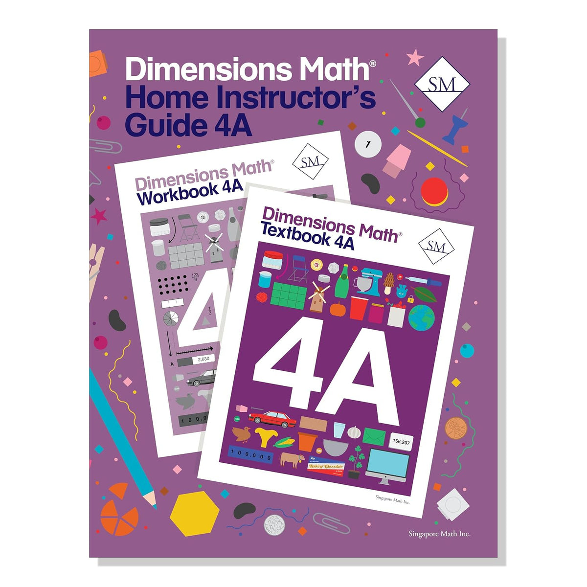 Dimensions Math Home Instructor's Guide 4A