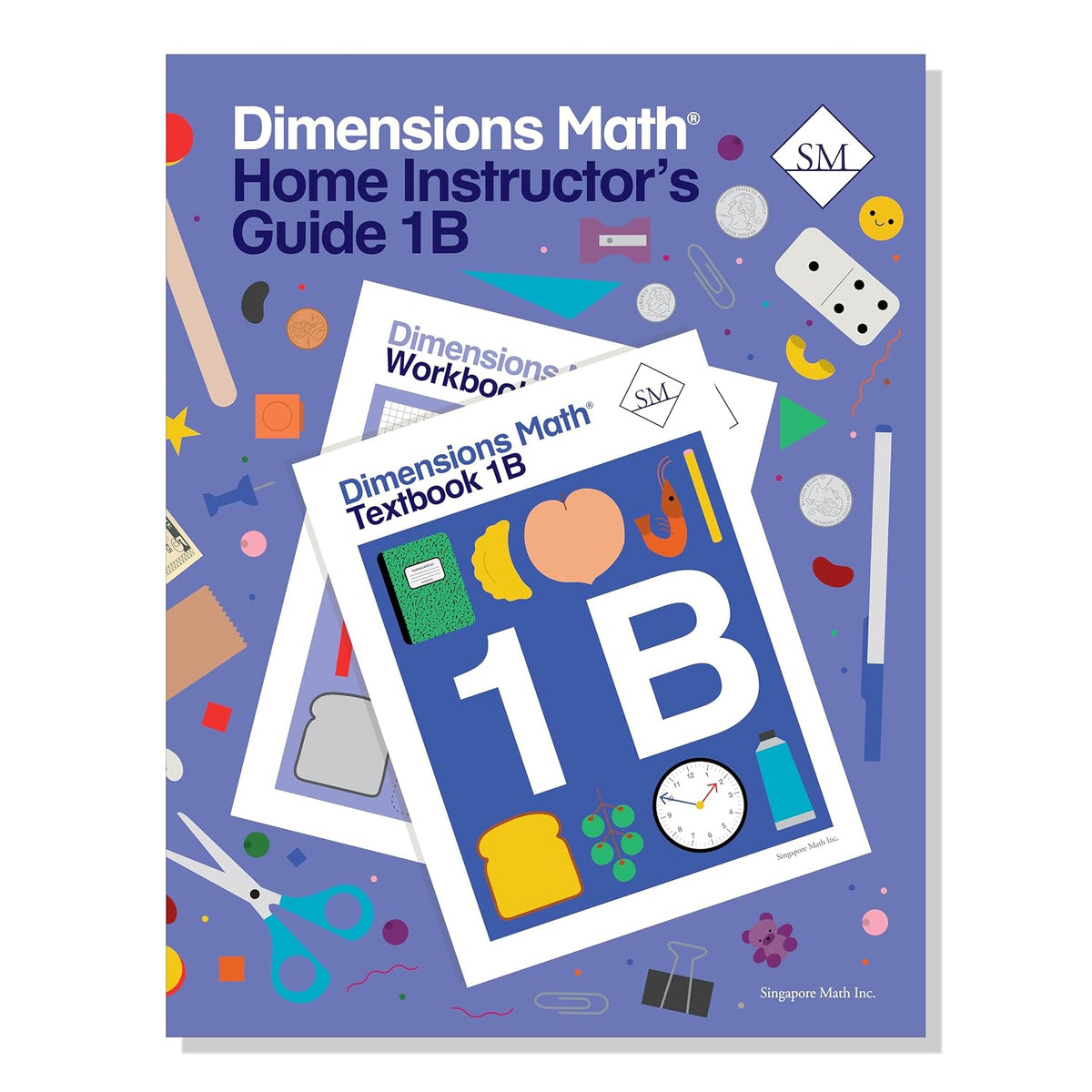 Dimensions Math Home Instructor's Guide 1B