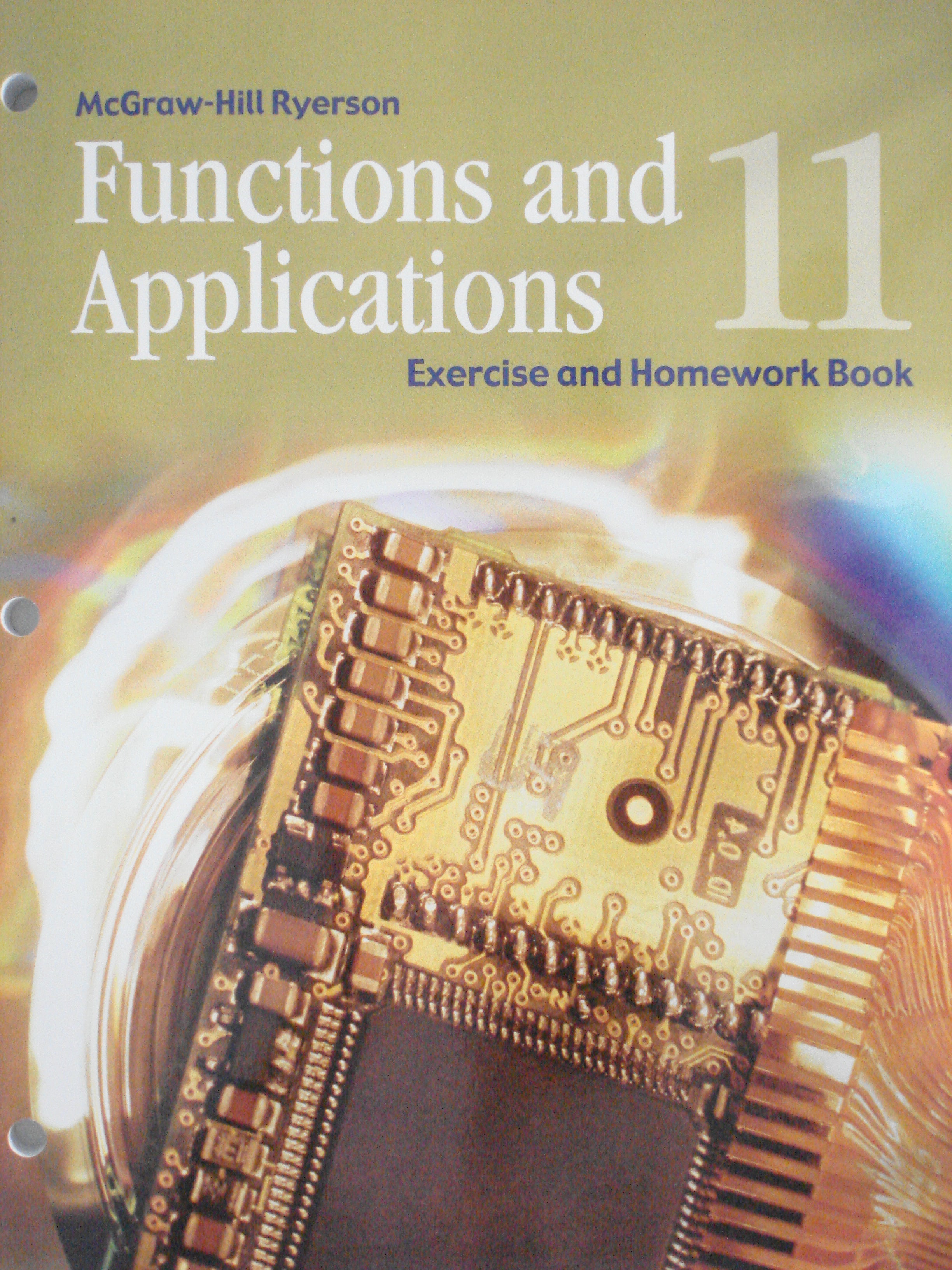 McGraw-Hill Ryerson Functions and Applications 11